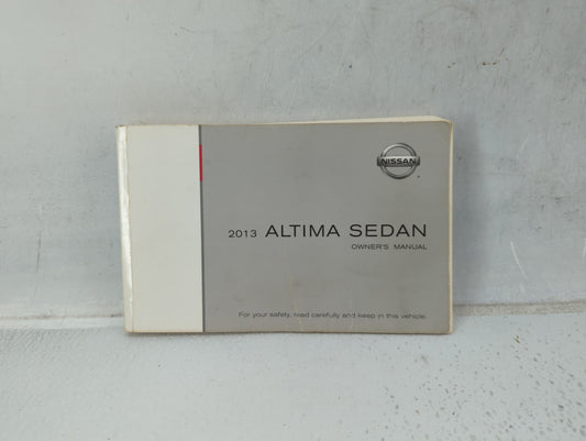 2013 Nissan Altima Owners Manual Book Guide OEM Used Auto Parts