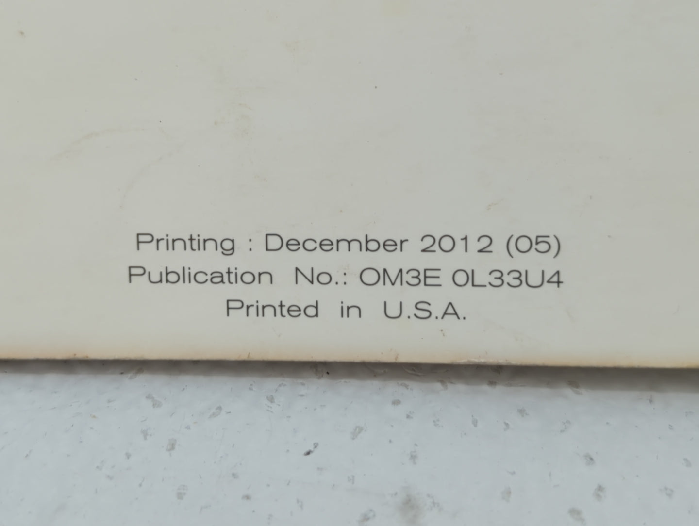 2013 Nissan Altima Owners Manual Book Guide OEM Used Auto Parts - Oemusedautoparts1.com