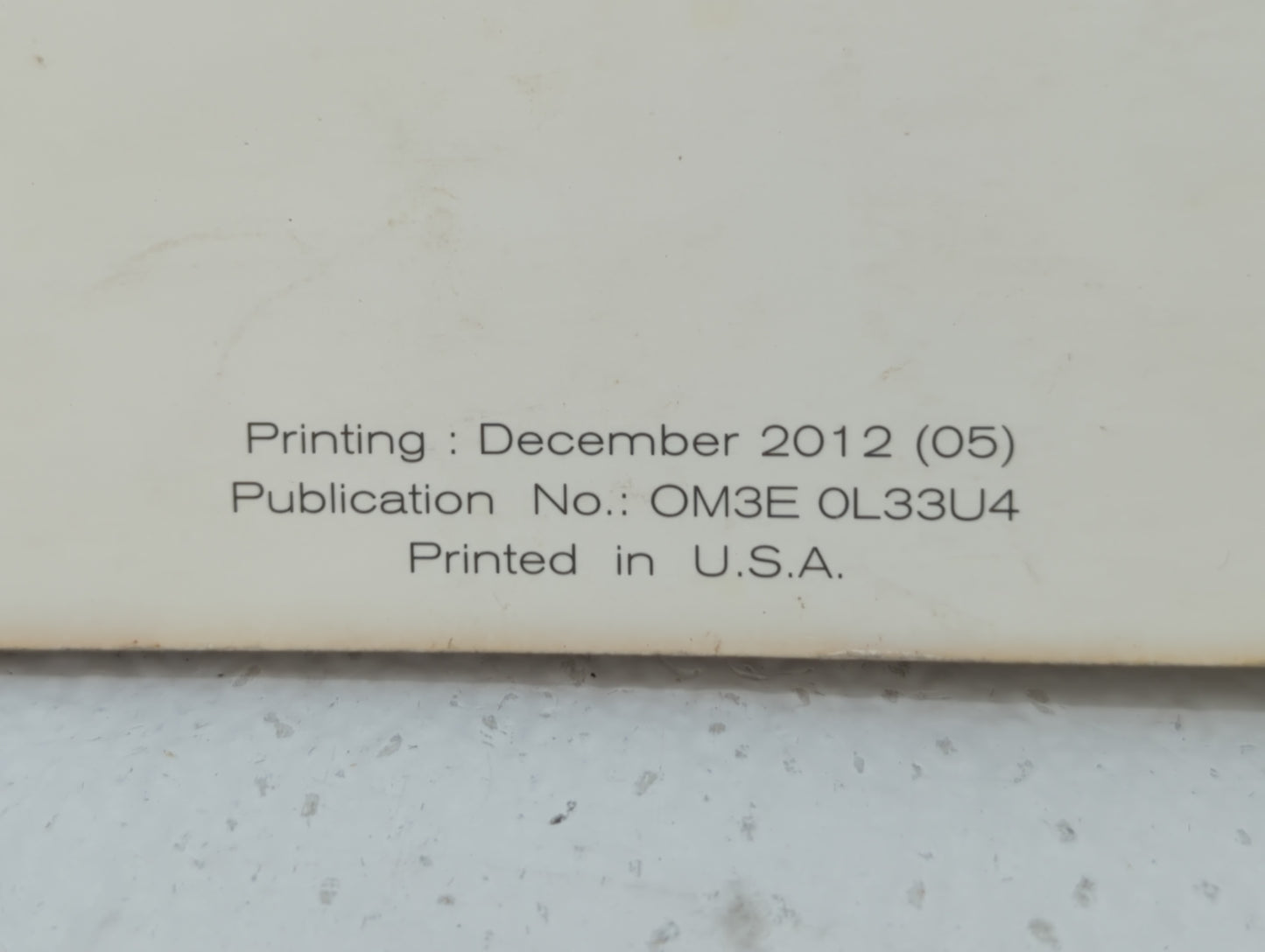 2013 Nissan Altima Owners Manual Book Guide OEM Used Auto Parts - Oemusedautoparts1.com