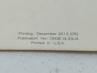 2013 Nissan Altima Owners Manual Book Guide OEM Used Auto Parts - Oemusedautoparts1.com