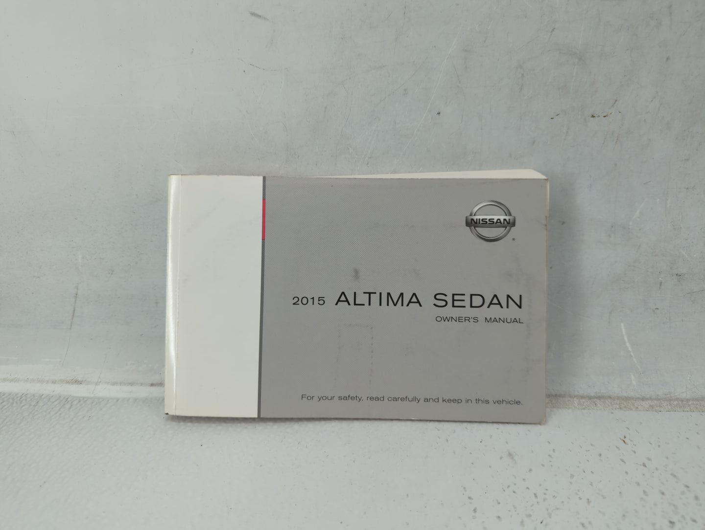 2015 Nissan Altima Owners Manual Book Guide P/N:OM15EA OL33U3 OEM Used Auto Parts - Oemusedautoparts1.com