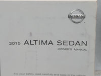 2015 Nissan Altima Owners Manual Book Guide P/N:OM15EA OL33U3 OEM Used Auto Parts - Oemusedautoparts1.com