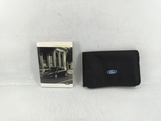 2018 Ford Focus Owners Manual Book Guide P/N:JM5J 19A321 AA OEM Used Auto Parts - Oemusedautoparts1.com