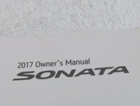 2017 Hyundai Sonata Owners Manual Book Guide OEM Used Auto Parts - Oemusedautoparts1.com