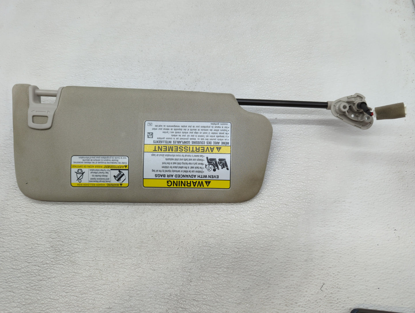 2020 Subaru Legacy Sun Visor Shade Replacement Driver Left Mirror Fits OEM Used Auto Parts - Oemusedautoparts1.com