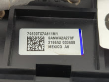 2016-2018 Honda Pilot Climate Control Module Temperature AC/Heater Replacement P/N:3166A2 003608 79600TG7A620M1 Fits OEM Used Auto Parts