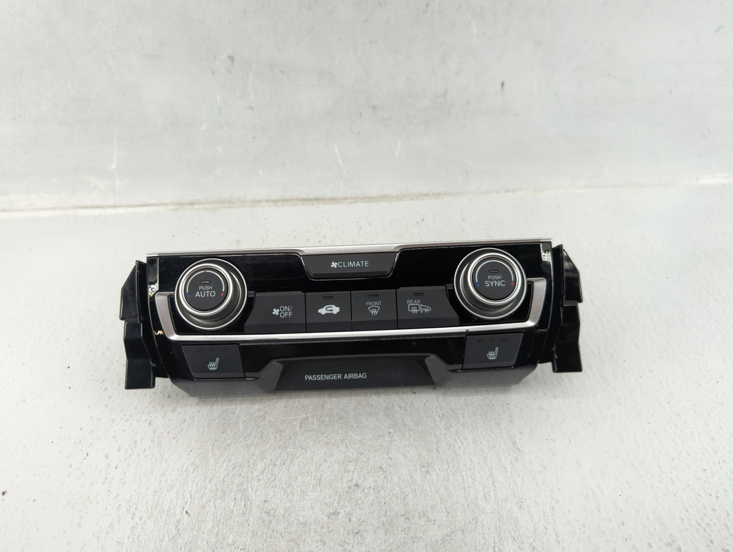 2016-2018 Honda Civic Climate Control Module Temperature AC/Heater Replacement P/N:79600TBAA611M1 Fits 2016 2017 2018 OEM Used Auto Parts