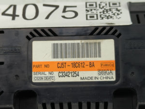 2013-2015 Ford Escape Climate Control Module Temperature AC/Heater Replacement P/N:CJ5T-18C612-BA Fits 2013 2014 2015 OEM Used Auto Parts