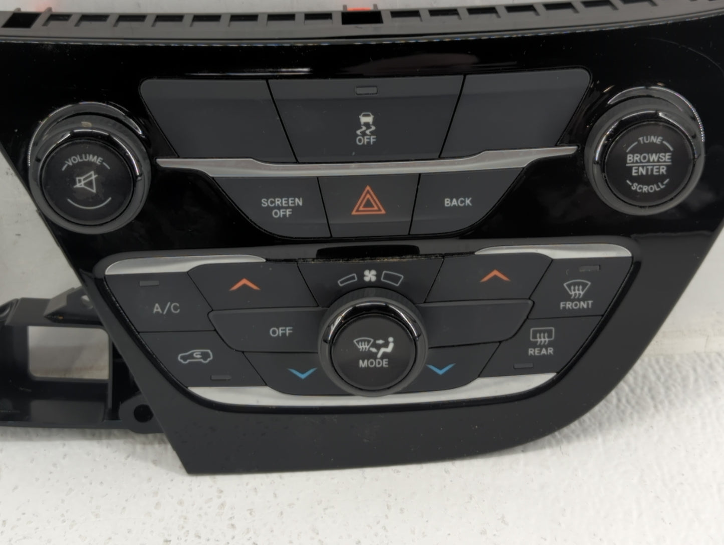 2017 Chrysler Pacifica Climate Control Module Temperature AC/Heater Replacement P/N:T116610250 P56054991AC Fits OEM Used Auto Parts - Oemusedautoparts1.com