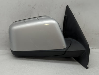 2011-2011 Lincoln Mkx Passenger Right Side View Manual Door Mirror Silver