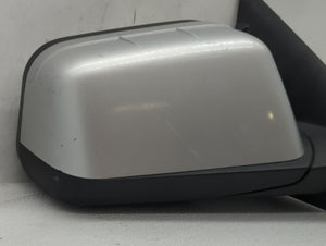 2011-2011 Lincoln Mkx Passenger Right Side View Manual Door Mirror Silver