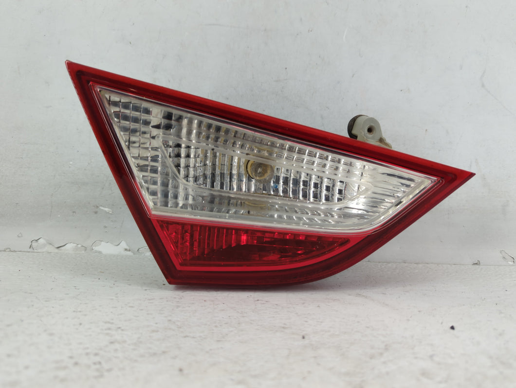 2011-2014 Hyundai Sonata Tail Light Assembly Driver Left OEM P/N:92403-3Q Fits 2011 2012 2013 2014 OEM Used Auto Parts