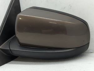 2011-2013 Bmw X5 Driver Left Side View Manual Door Mirror Brown