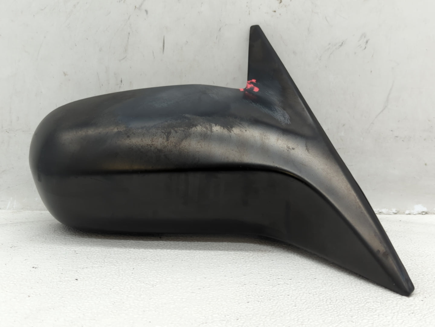 2001-2005 Honda Civic Passenger Right Side View Manual Door Mirror Black - Oemusedautoparts1.com