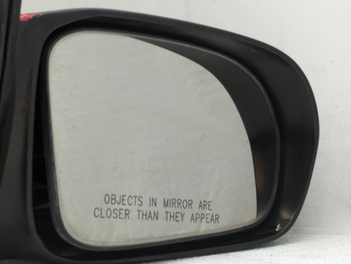 2001-2005 Honda Civic Passenger Right Side View Manual Door Mirror Black - Oemusedautoparts1.com
