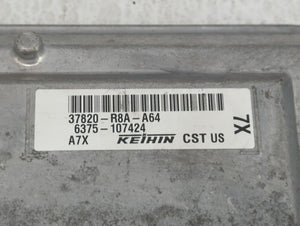 2013-2015 Acura Rdx PCM Engine Control Computer ECU ECM PCU OEM P/N:6375-107424 37820-R8A-A64 Fits Fits 2013 2014 2015 OEM Used Auto Parts