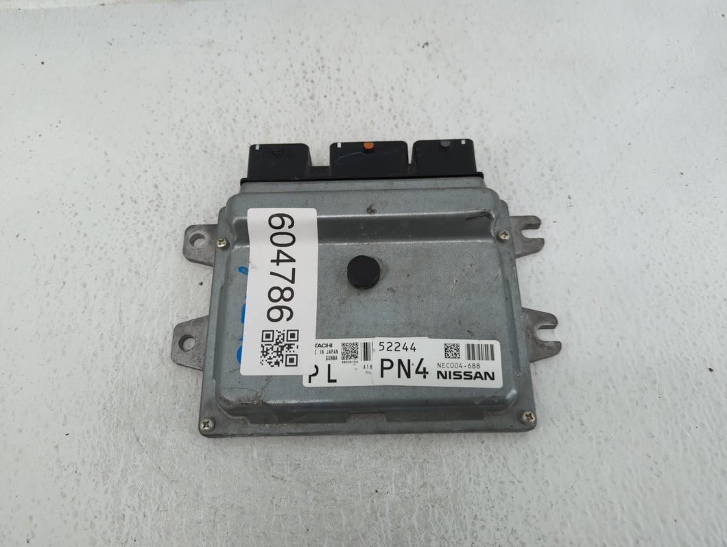 2014 Nissan Cube PCM Engine Control Computer ECU ECM PCU OEM P/N:NEC004-688 Fits OEM Used Auto Parts