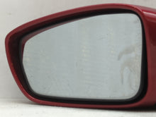 2011-2014 Hyundai Sonata Driver Left Side View Manual Door Mirror Red