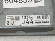 2014 Nissan Murano PCM Engine Control Computer ECU ECM PCU OEM P/N:13346J44 NEC003-691 Fits OEM Used Auto Parts