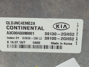 2017-2019 Kia Sportage PCM Engine Control Computer ECU ECM PCU OEM P/N:39130-2GHS2 Fits Fits 2017 2018 2019 OEM Used Auto Parts