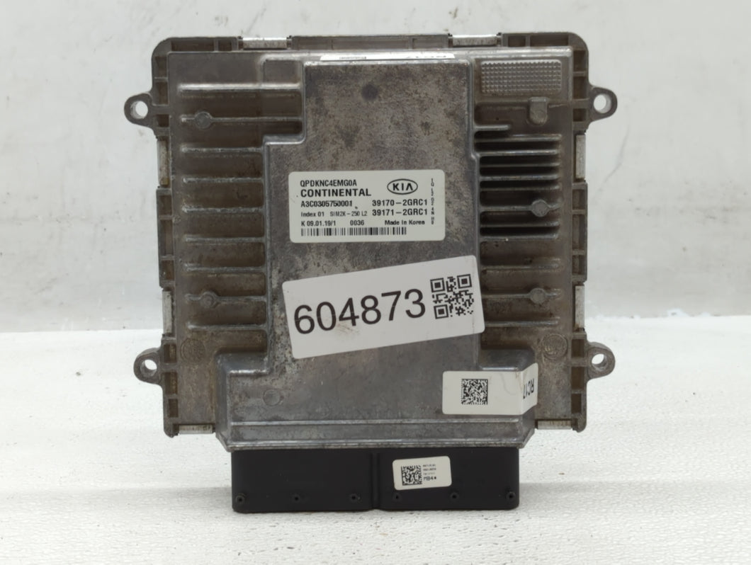 2020-2021 Kia Sportage PCM Engine Control Computer ECU ECM PCU OEM P/N:39170-2GRC1 39171-2GRC1 Fits Fits 2020 2021 OEM Used Auto Parts