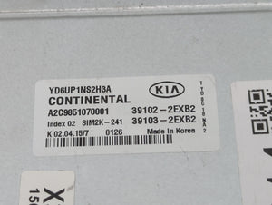 2016 Kia Forte PCM Engine Control Computer ECU ECM PCU OEM P/N:39102-2EXB2 Fits OEM Used Auto Parts