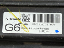 2004 Nissan Sentra PCM Engine Control Computer ECU ECM PCU OEM P/N:MEC33-290 C2 3430 Fits OEM Used Auto Parts