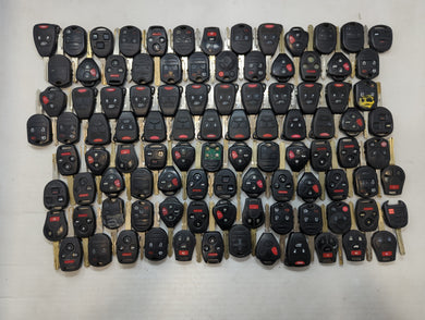 Lot of 100 Unknown Keyless Entry Remote Fob MIXED FCC IDS MIXED PART
