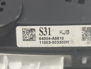 2016-2017 Hyundai Elantra Gt Instrument Cluster Speedometer Gauges P/N:94004-A5610 Fits 2016 2017 OEM Used Auto Parts