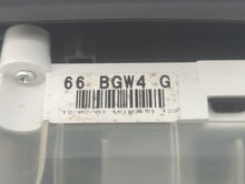 2012-2013 Mazda 3 Instrument Cluster Speedometer Gauges P/N:BGW4 66 BGW4 Fits 2012 2013 OEM Used Auto Parts