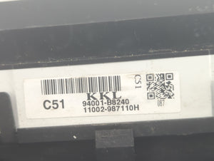 2015-2016 Hyundai Santa Fe Instrument Cluster Speedometer Gauges P/N:11002-987110H 94001-B8240 Fits 2015 2016 OEM Used Auto Parts