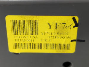 2011-2013 Hyundai Sonata Climate Control Module Temperature AC/Heater Replacement P/N:97250-3Q150 Fits Fits 2011 2012 2013 OEM Used Auto Parts