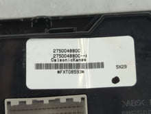 2014-2016 Nissan Rogue Climate Control Module Temperature AC/Heater Replacement P/N:275004BB0C Fits Fits 2014 2015 2016 OEM Used Auto Parts