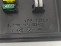 2020 Honda Odyssey Fusebox Fuse Box Panel Relay Module P/N:7171-4924-30 Fits OEM Used Auto Parts - Oemusedautoparts1.com