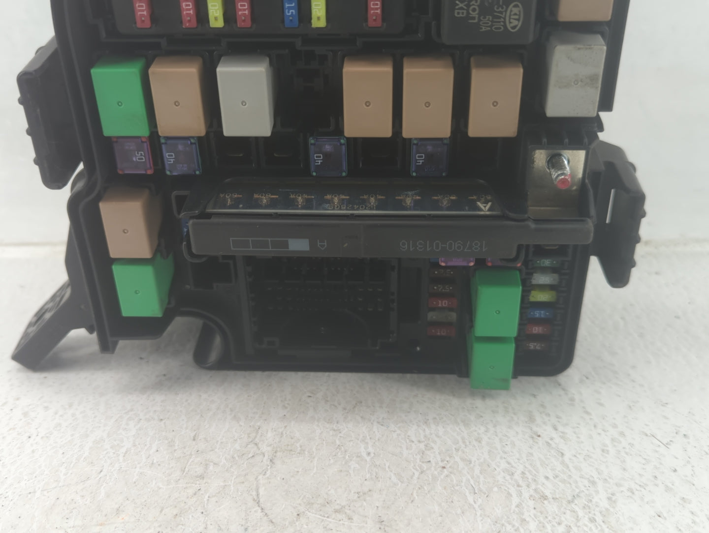 2013 Hyundai Santa Fe Fusebox Fuse Box Panel Relay Module P/N:91951-2W000 Fits OEM Used Auto Parts - Oemusedautoparts1.com