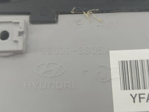 2014 Hyundai Sonata Overhead Roof Console