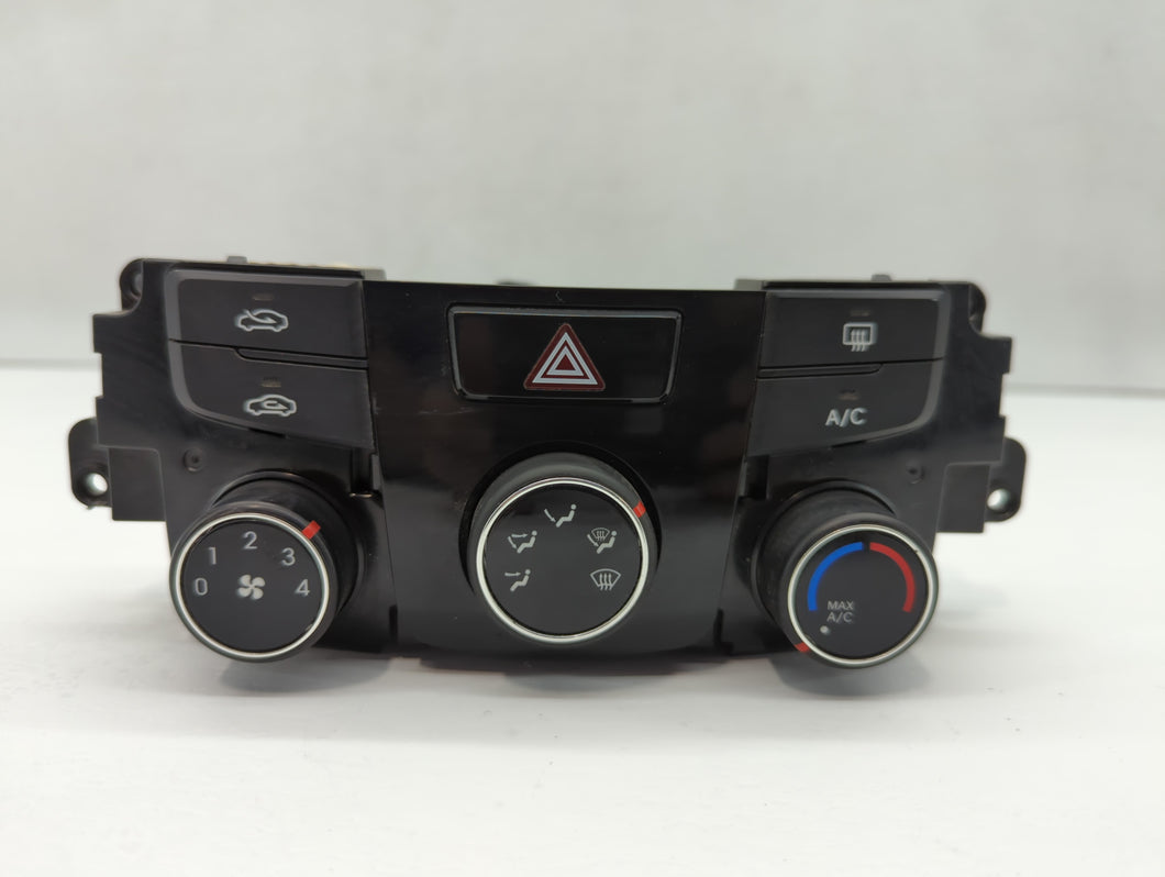 2014-2014 Hyundai Sonata Ac Heater Rear Climate Control