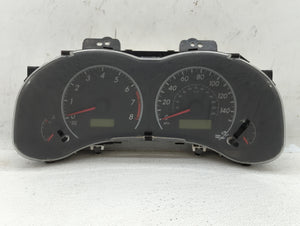 2009-2010 Toyota Corolla Instrument Cluster Speedometer Gauges P/N:83800-02V60-00 Fits 2009 2010 OEM Used Auto Parts