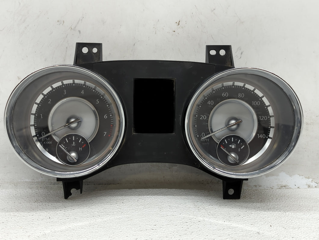 2012 Chrysler 300 Instrument Cluster Speedometer Gauges P/N:P56046398AJ A2C32871405 Fits OEM Used Auto Parts