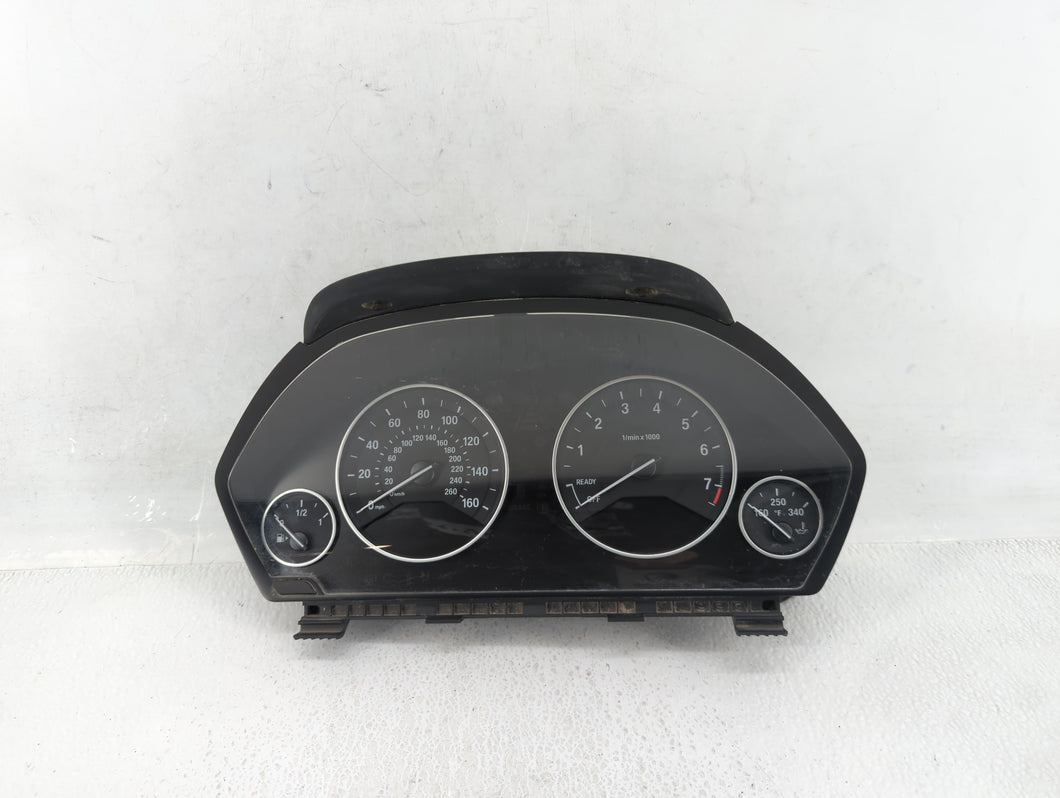 2012 Bmw 328i Instrument Cluster Speedometer Gauges P/N:14369510 0 232 895 Fits OEM Used Auto Parts