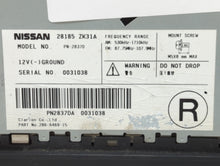 2007 Nissan Maxima Radio AM FM Cd Player Receiver Replacement P/N:28185 ZK31A 286-6469-15 Fits OEM Used Auto Parts