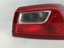 2016-2021 Chevrolet Malibu Tail Light Assembly Passenger Right OEM P/N:84132377 Fits 2016 2017 2018 2019 2020 2021 OEM Used Auto Parts