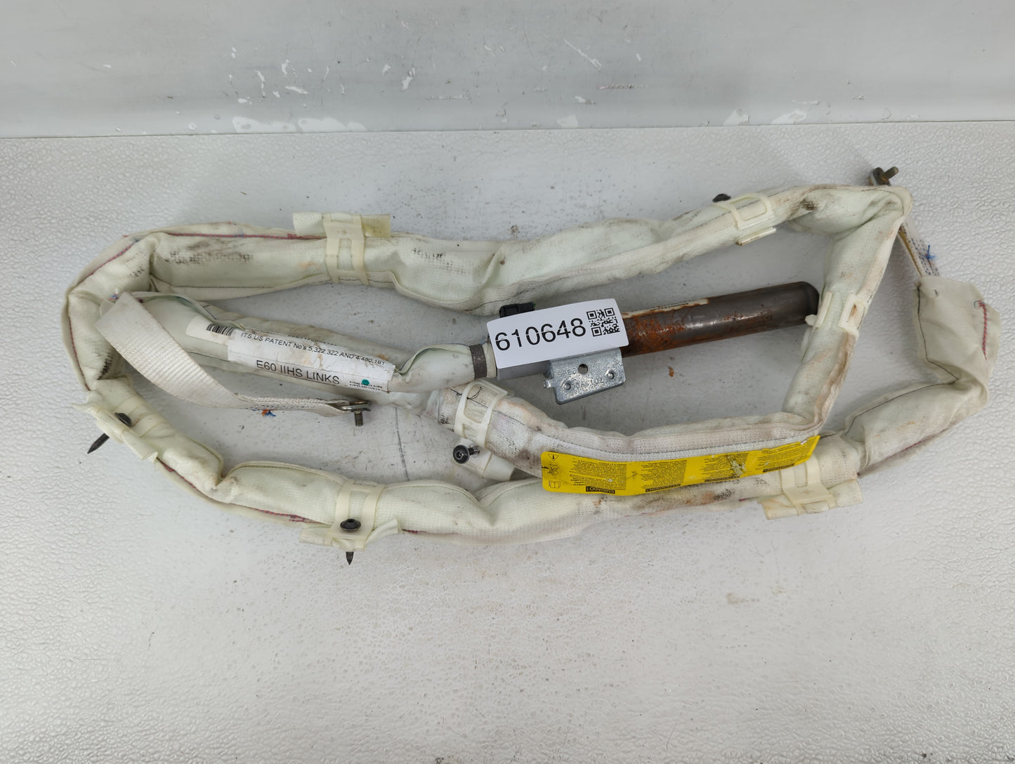 2014 Mercedes-benz C63 Amg Passenger Curtain Air Bag Oem - Oemusedautoparts1.com