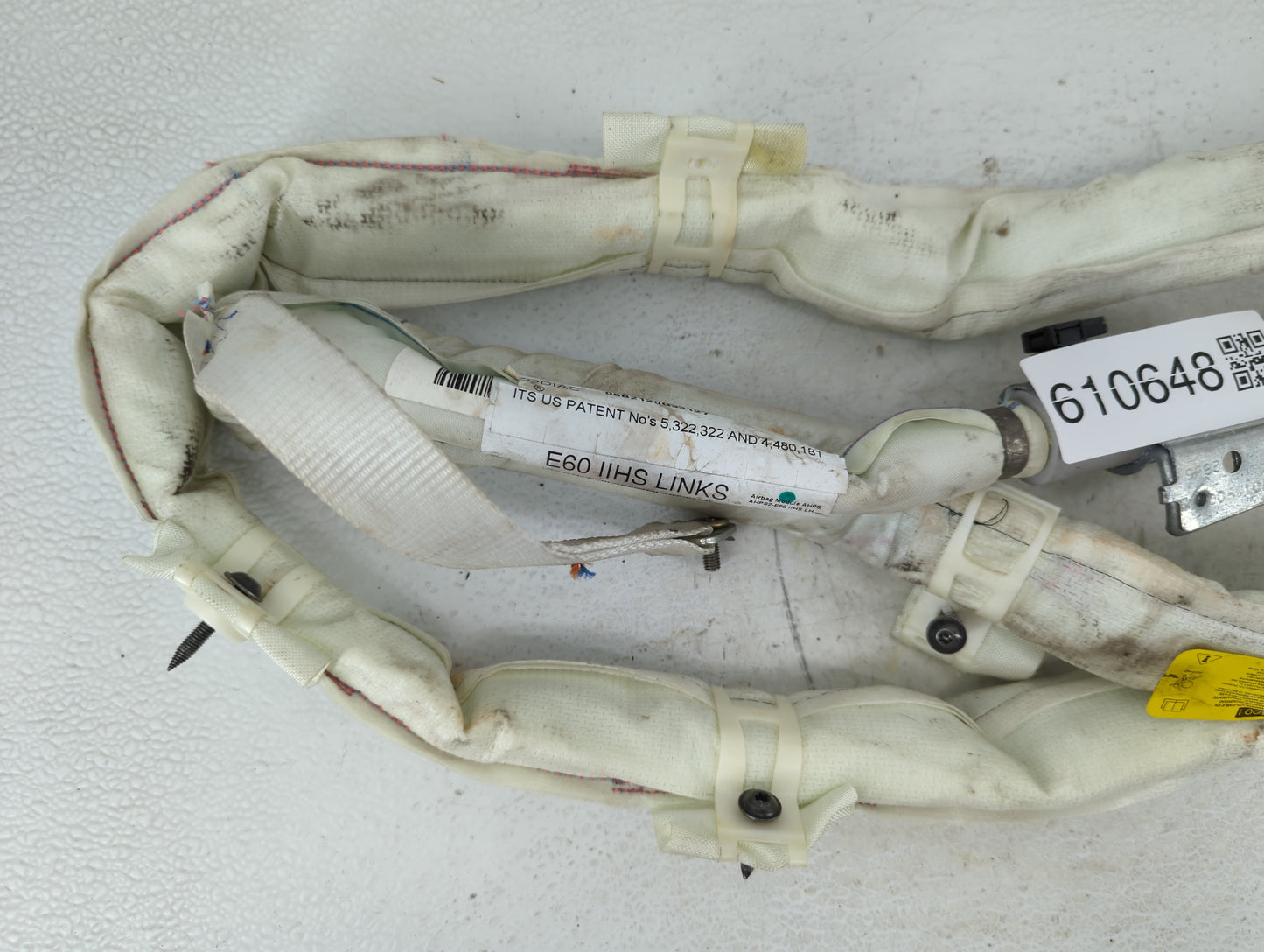 2014 Mercedes-benz C63 Amg Passenger Curtain Air Bag Oem - Oemusedautoparts1.com