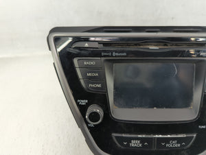 2014-2016 Hyundai Elantra Radio AM FM Cd Player Receiver Replacement P/N:96180-3X165GU Fits 2014 2015 2016 OEM Used Auto Parts