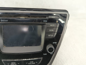 2014-2016 Hyundai Elantra Radio AM FM Cd Player Receiver Replacement P/N:96180-3X165GU Fits 2014 2015 2016 OEM Used Auto Parts