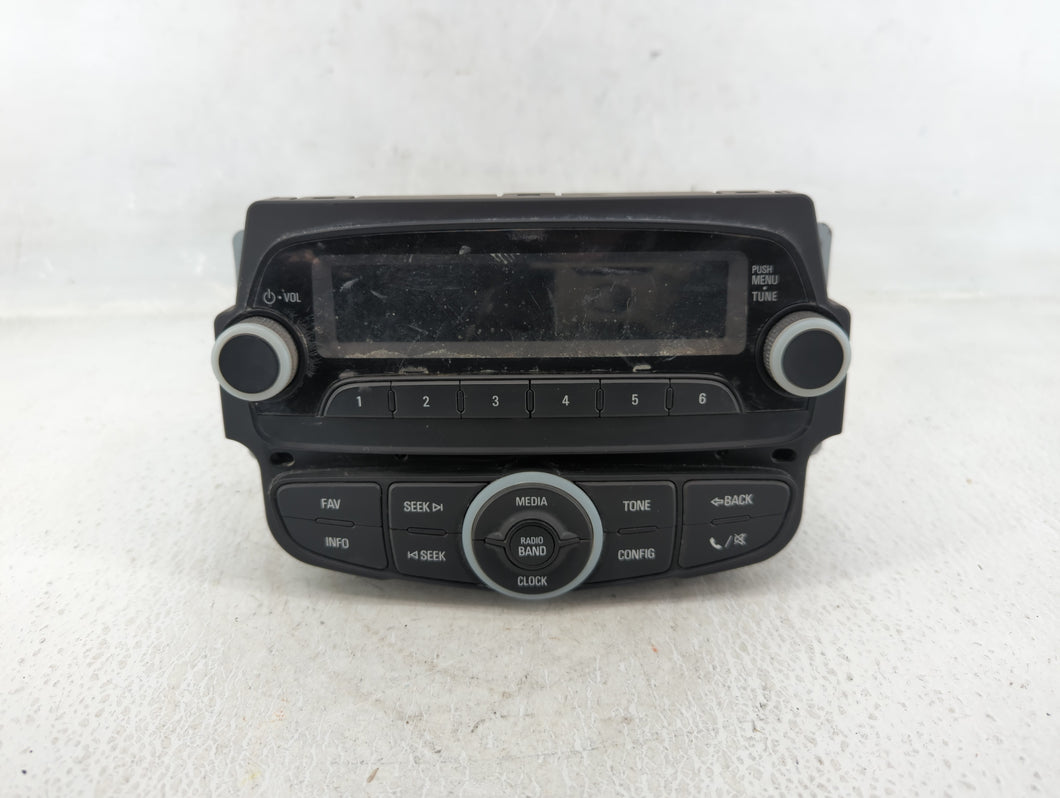 2014-2015 Chevrolet Spark Radio AM FM Cd Player Receiver Replacement P/N:94550613 Fits 2014 2015 OEM Used Auto Parts