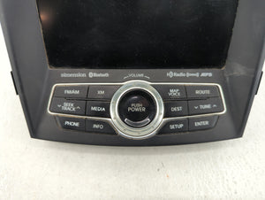 2013 Hyundai Sonata Radio AM FM Cd Player Receiver Replacement P/N:96560-3Q206 Fits OEM Used Auto Parts