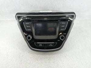 2014-2016 Hyundai Elantra Radio AM FM Cd Player Receiver Replacement P/N:96180-3X165GU Fits 2014 2015 2016 OEM Used Auto Parts