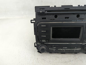 2014-2016 Kia Forte Radio AM FM Cd Player Receiver Replacement P/N:96170-A7171WK Fits 2014 2015 2016 OEM Used Auto Parts